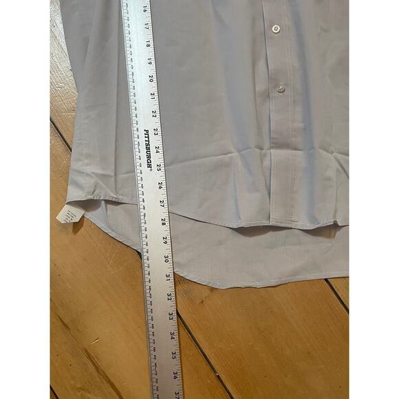VTG Oakton LTD single needle tailoring button down shirt. USA. Size 17(34/35) - Picture 5 of 5